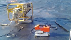 Bosite-F8 wedge welder for Geomembrane welding projects