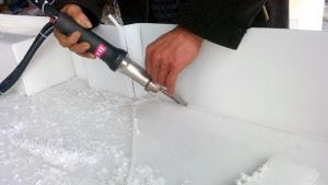 Bosite-S hot air plasti welder do pp fish tanks